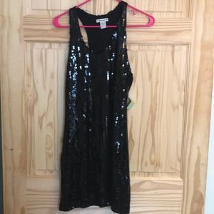 Super cute black sparkly dress